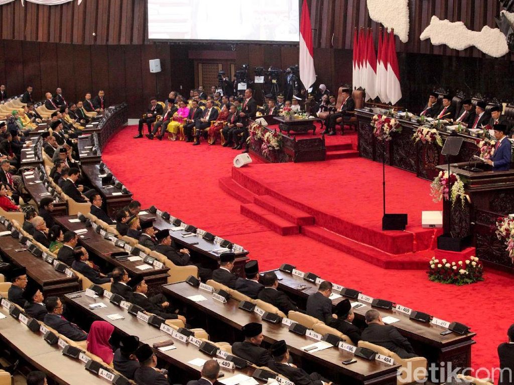 Area Kandidat Ibu Kota Terselip di Doa Sidang Lembaga Tinggi Negara